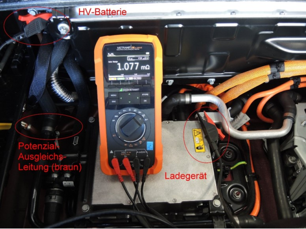 電動或混合動力車輛的安全和功能診斷